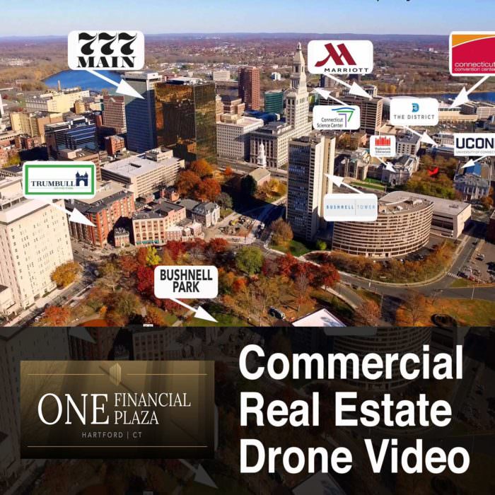 Commercial Real Estate Drone Video of One Financial Plaza