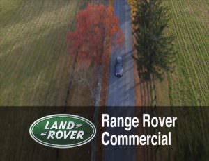 Aerial Droning Project of a Range Rover Car Commercial