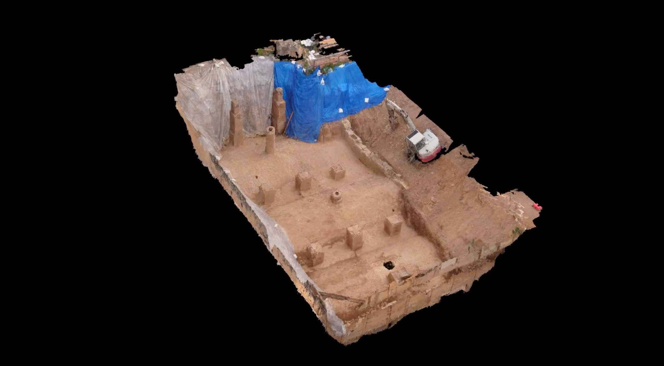 Archaeologist uses Drones to Create a 3D Model of 1860s Brewery Vaults in Brooklyn, NY