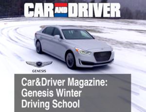 Car and Driver Winter Driving Clinic