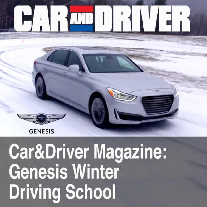 Car and Driver Winter Driving Clinic