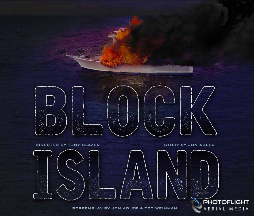 Block Island Movie Poster Aerial Media