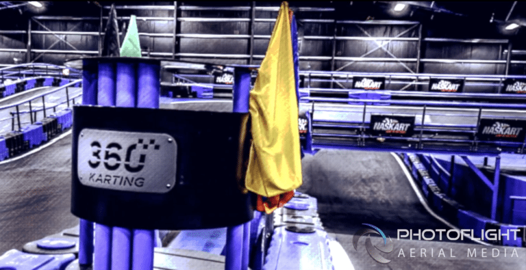 World’s largest Go Kart Track vs. Skilled Drone Production Team