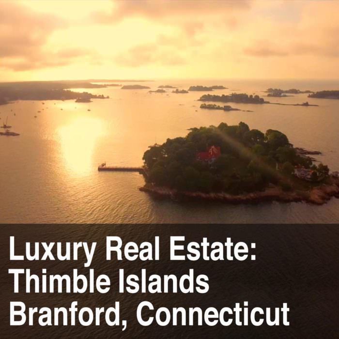 Thimble Islands Luxury Real Estate Drone Video