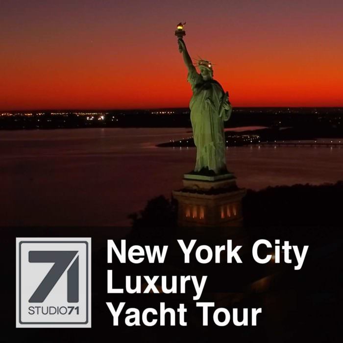 Drone Video Project of NYC Luxury Yacht Tour