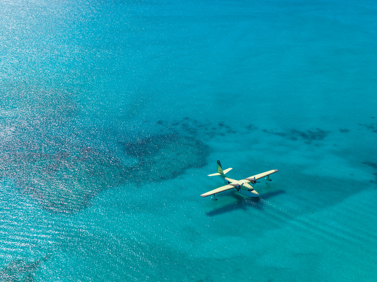 Flying Boat Film Bahamas, PhotoFlight Aerial Media, professional drone camera operator