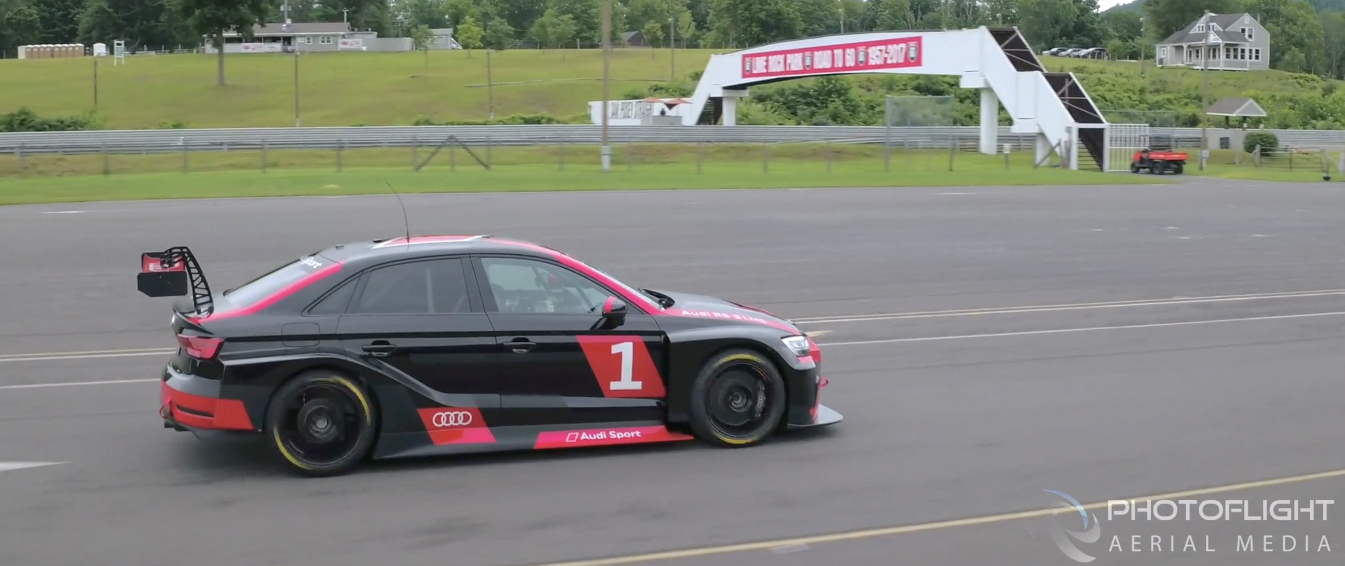 Drone footage audi sport experience