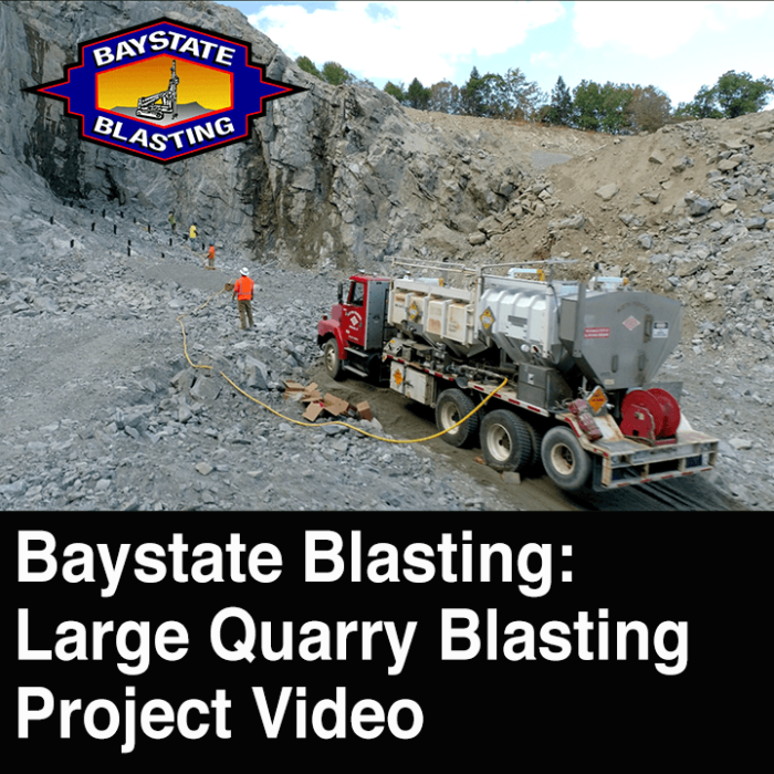 Aerial Drone Videography Project of Quarry Blasting in Connecticut