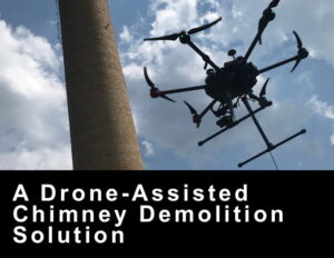 Using a Drone to Assist an Industrial Demolition in Massachusetts