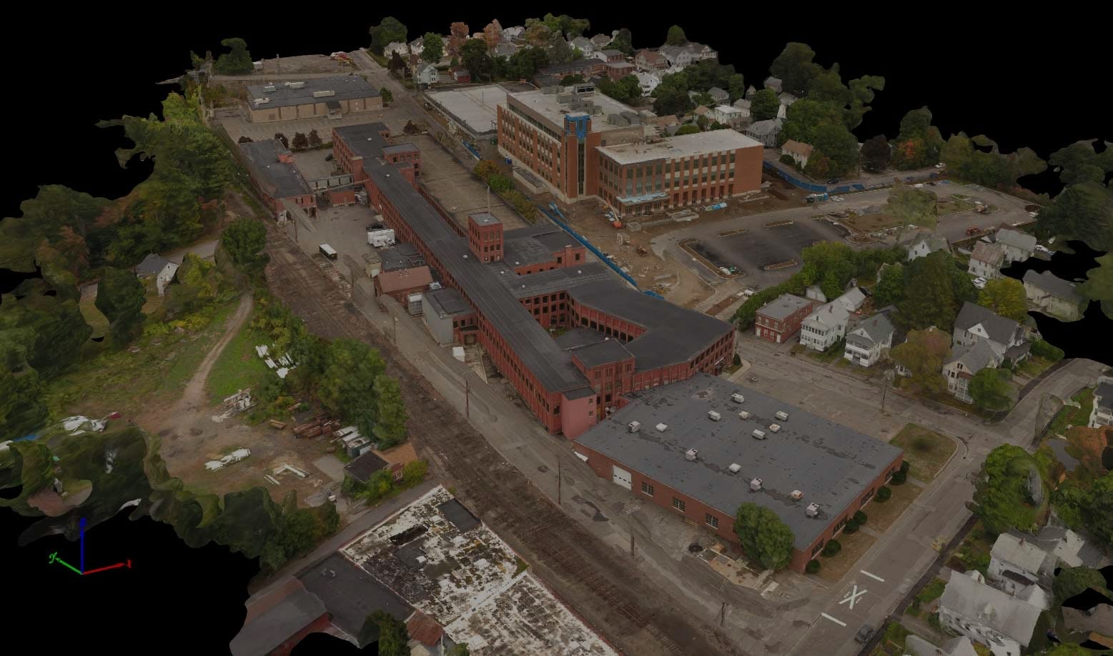 Thermal structural drone mapping